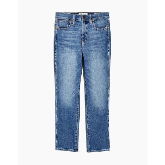 NWT Madewell Plus Stovepipe Jeans in Euclid Wash, Size 28W - Picture 5 of 16